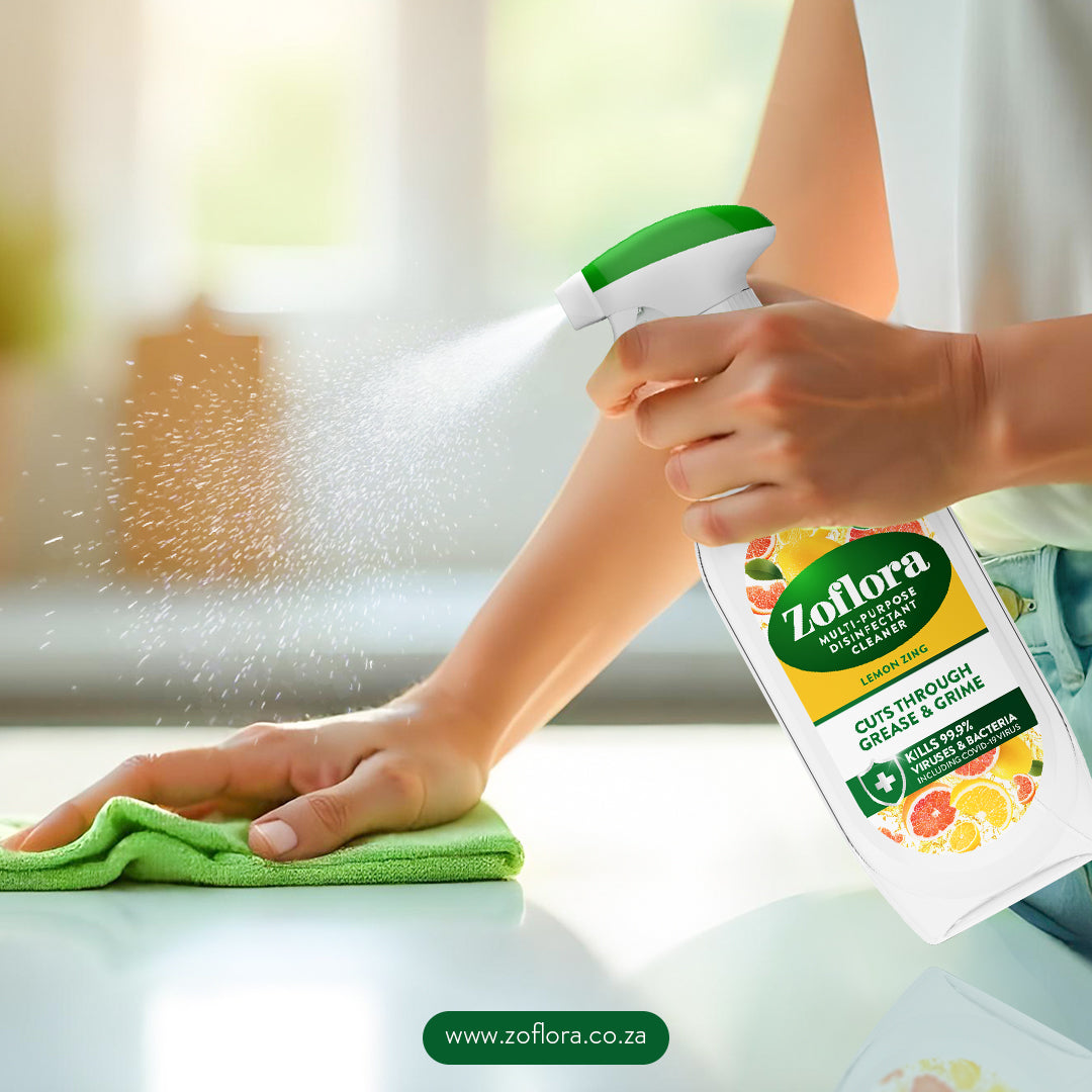 Zoflora Lemon Zing Multipurpose Disinfectant Cleaner 800ml