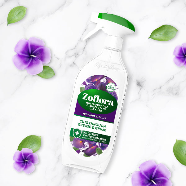 Zoflora Midnight Blooms Multipurpose Disinfectant Cleaner 800ml