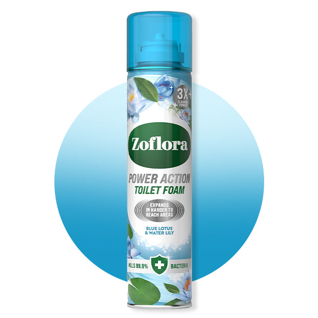 Zoflora Blue Lotus & Water Lilly Toilet Foam 300ml