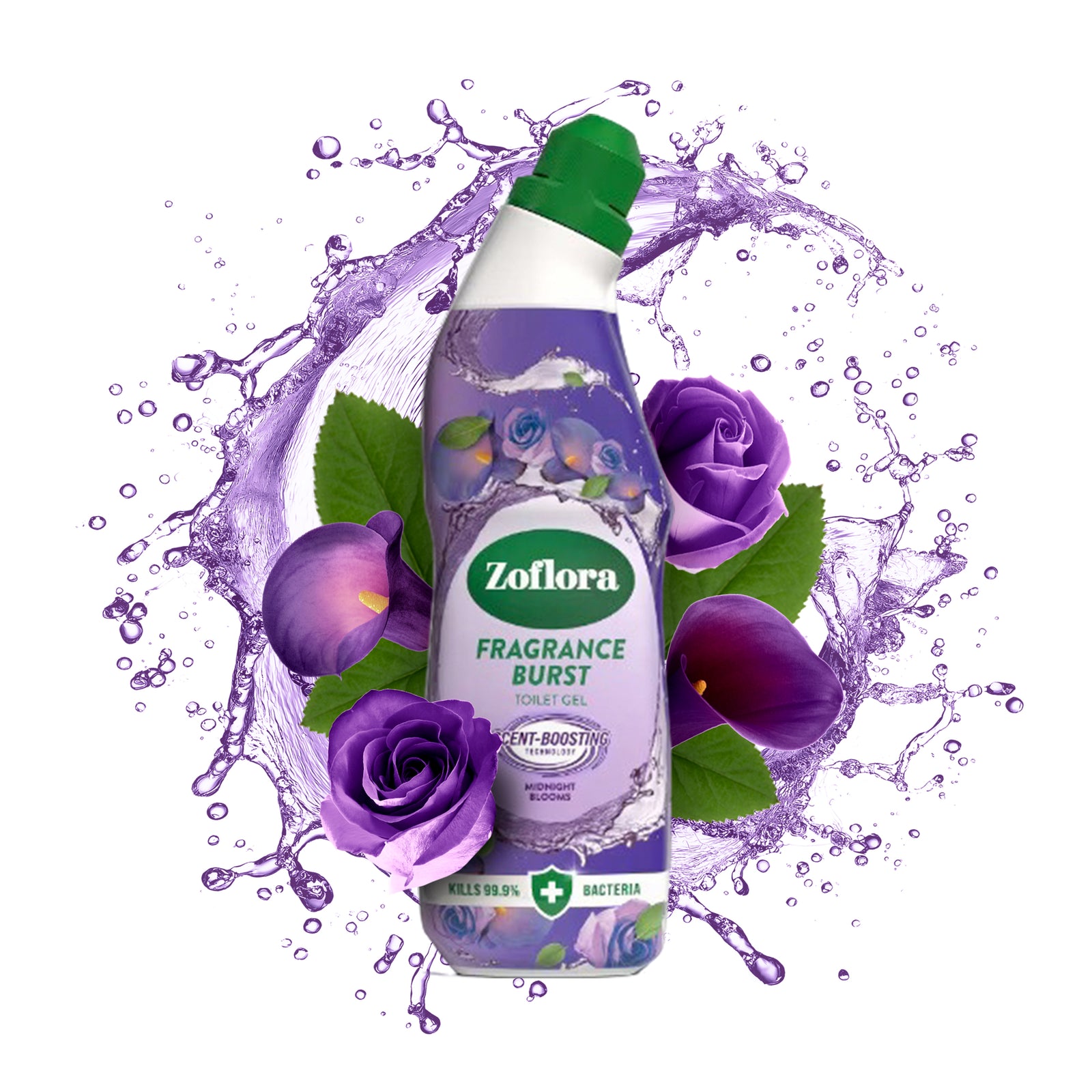 Zoflora Midnight Blooms Toilet Gel 750ml