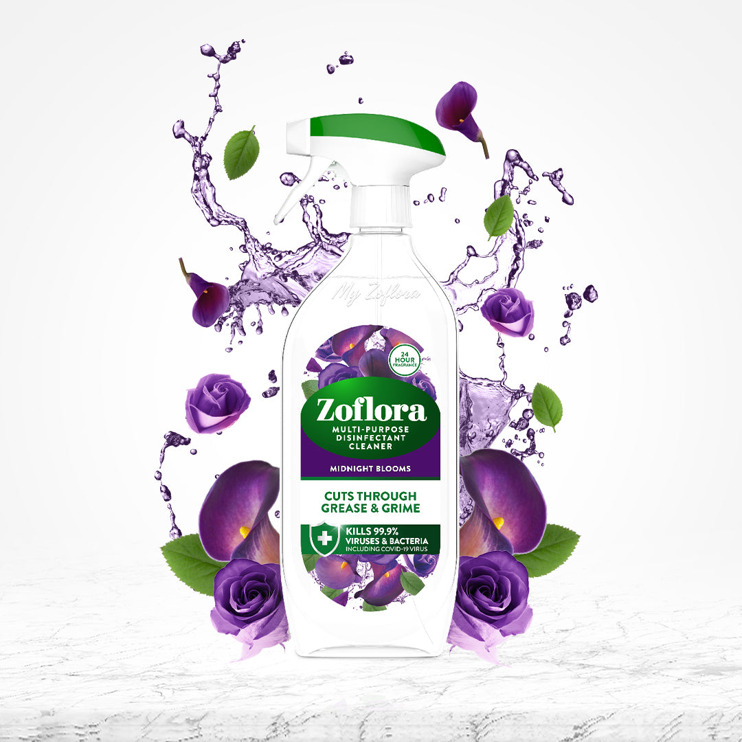 Zoflora Midnight Blooms Multipurpose Disinfectant Cleaner 800ml