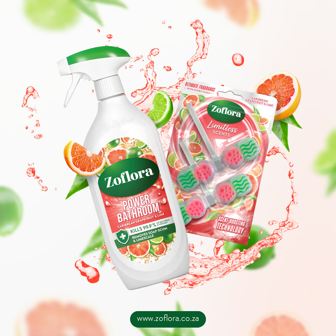 Sparkling Citrus Bathroom Set