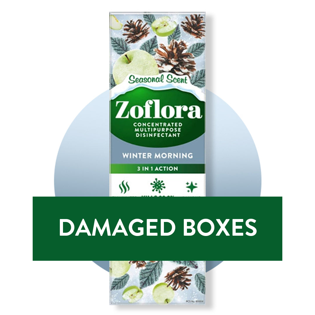 Zoflora Winter Morning 250ml - Boxes are DAMAGED but product is 100% perfect