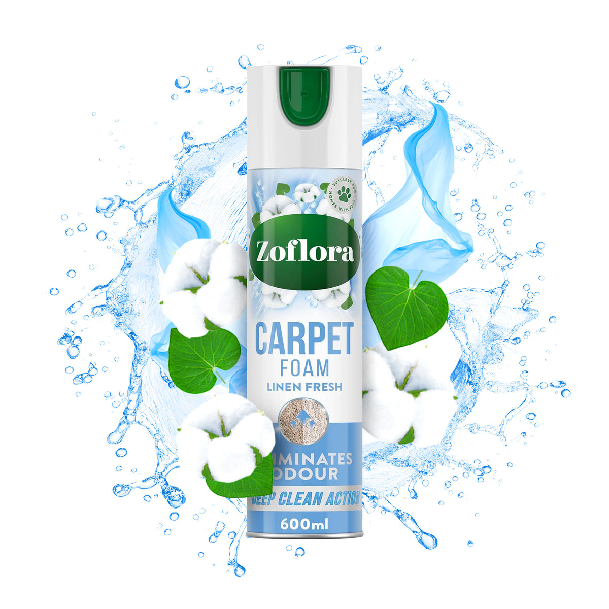 Zoflora Linen Fresh Carpet Fresh &amp; Foam Care 600ml