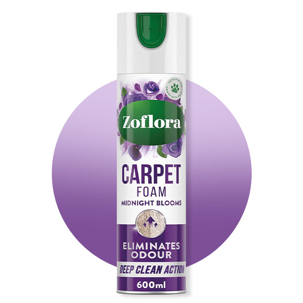 Zoflora Midnight Blooms Carpet Fresh &amp; Foam Care 600ml