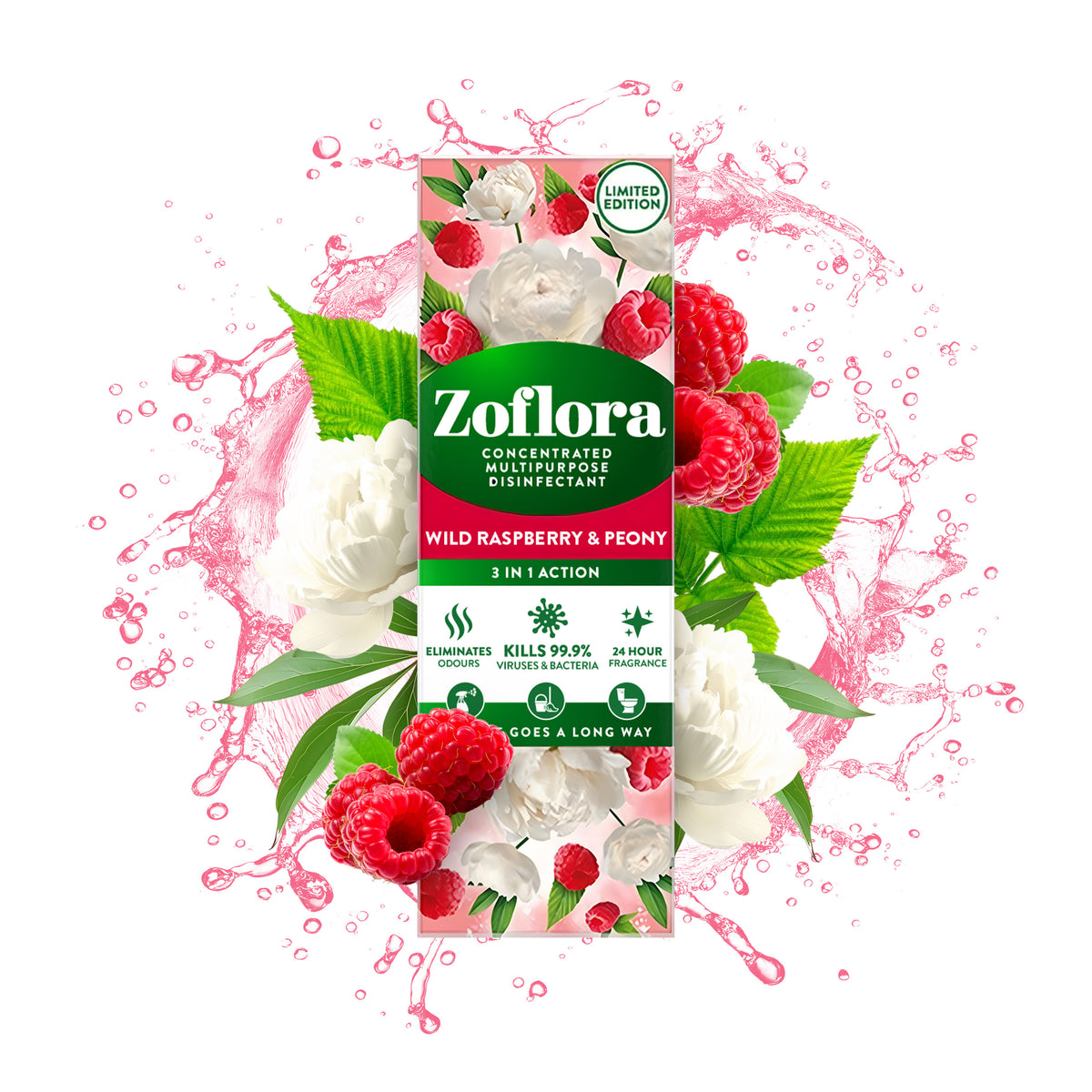 Zoflora Wild Raspberry 250ml