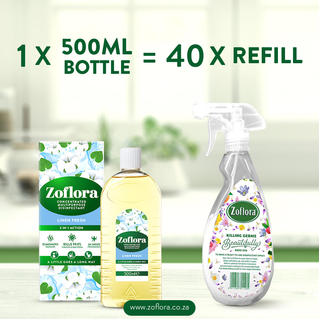 benefitオランダ製フレグランス Zoflora Linen Fresh - Zoflora South Africa
