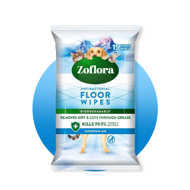Zoflora Mountain Air Antibacterial Floor Wipes