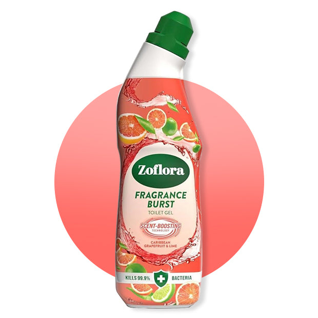 Zoflora Caribbean Grapefruit &amp; Lime Toilet Gel 750ml