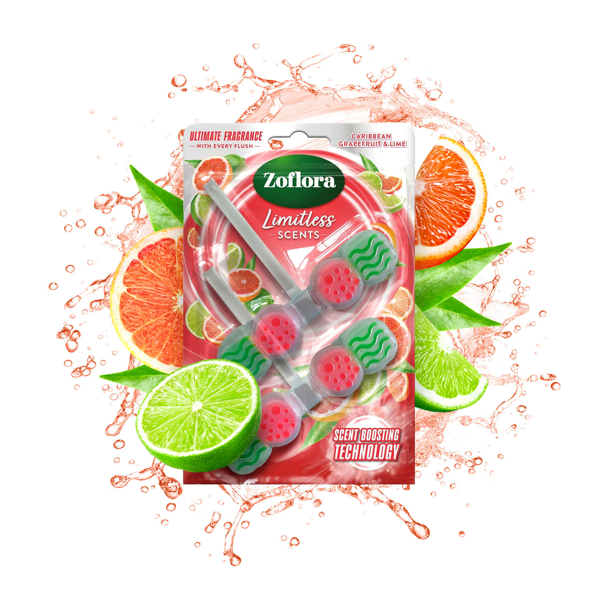 Zoflora Grapefruit Bathroom Collection