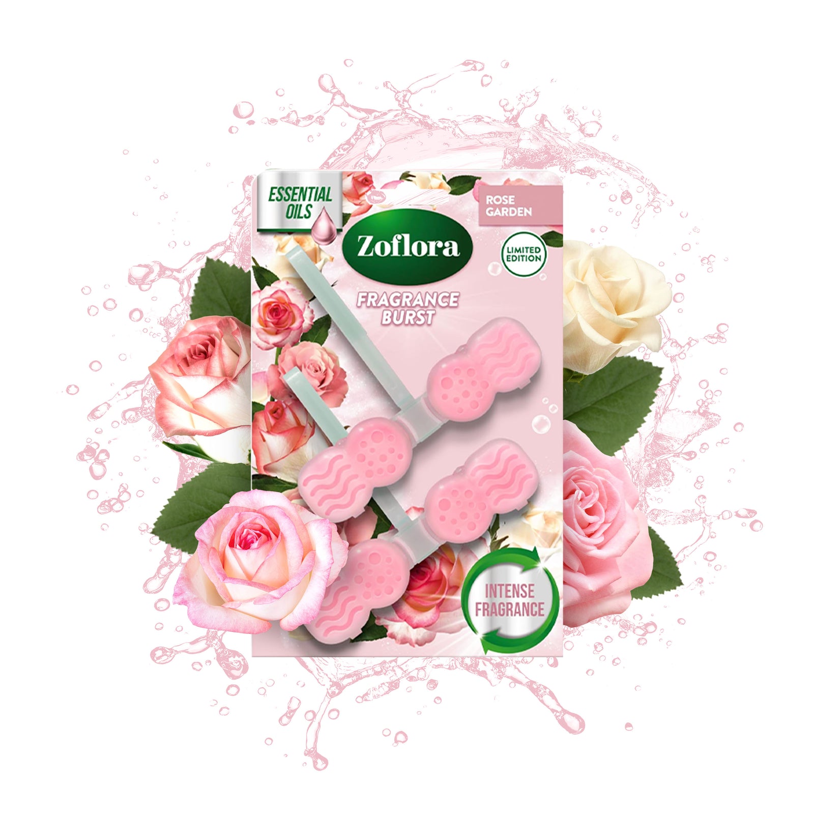 Zoflora Rose Garden Rim Blocks 2x48g