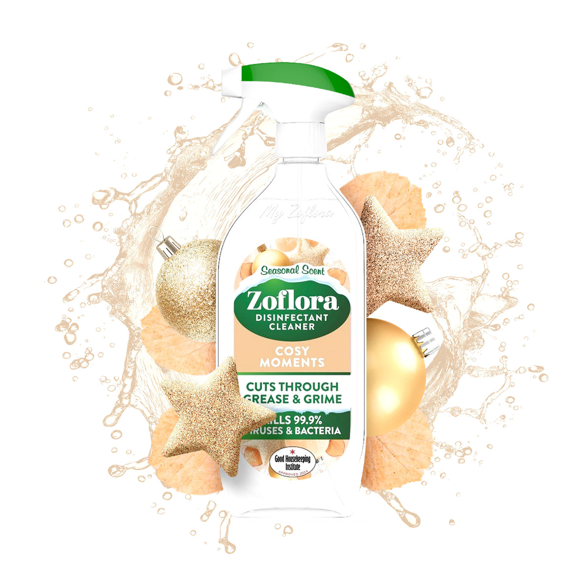 Zoflora Cosy Moments Multipurpose Disinfectant Cleaner 800ml