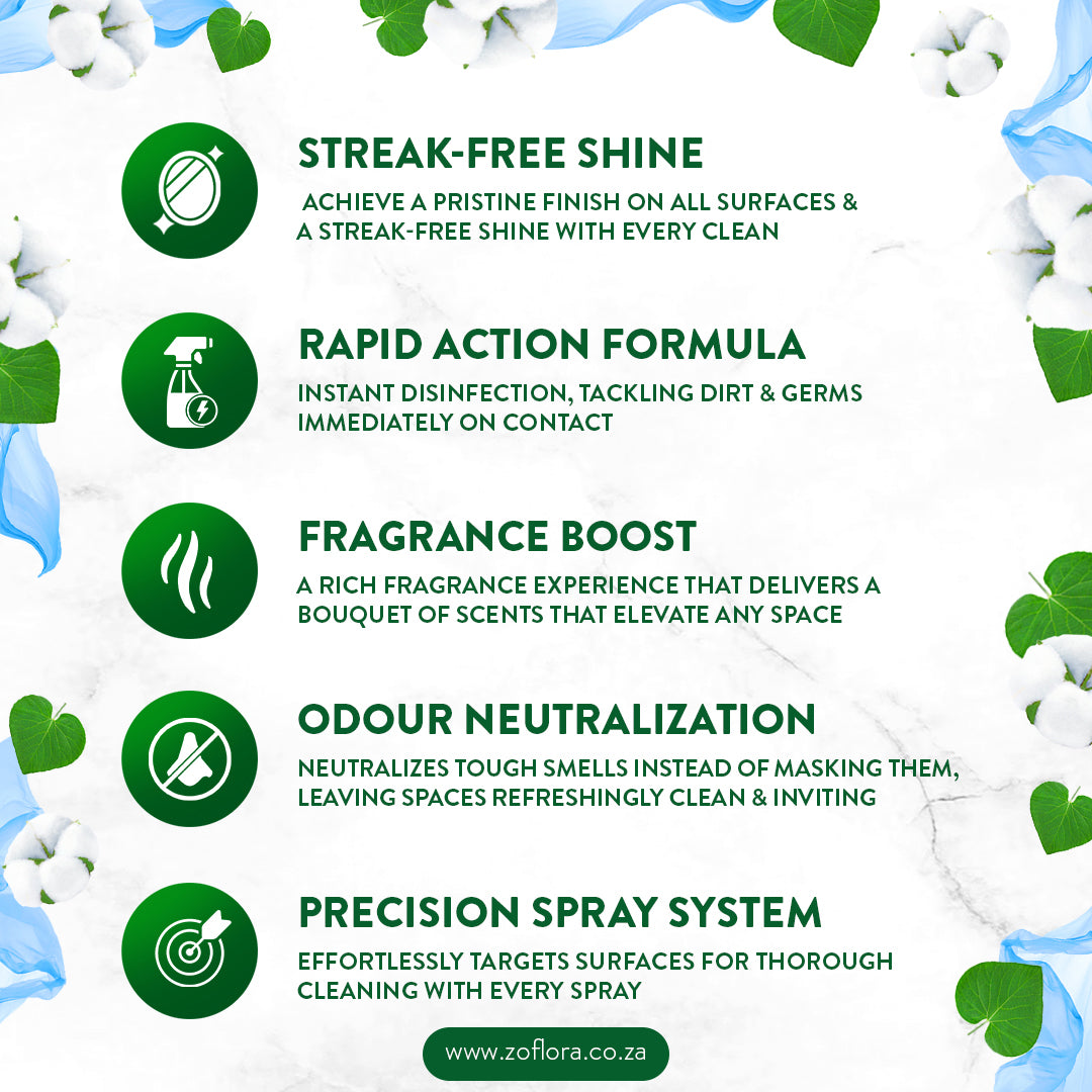 Zoflora Linen Fresh Multipurpose Disinfectant Cleaner 800ml