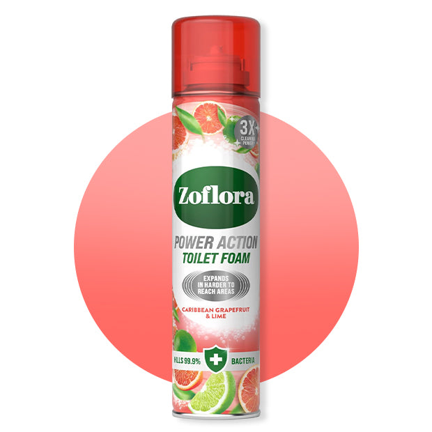 Zoflora Caribbean Grapefruit & Lime Toilet Foam 300ml