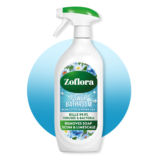 Zoflora Blue Lotus &amp; Water Lilly Bathroom Cleaner 800ml