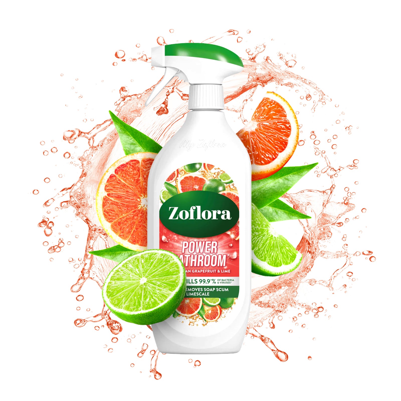 Zoflora Grapefruit Bathroom Collection