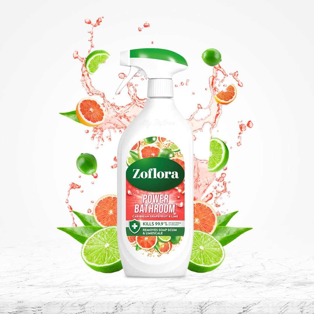 Zoflora Caribbean Grapefruit &amp; Lime Bathroom Cleaner 800ml