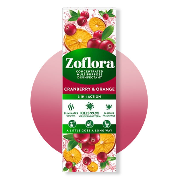 Zoflora Cranberry & Orange 250ml